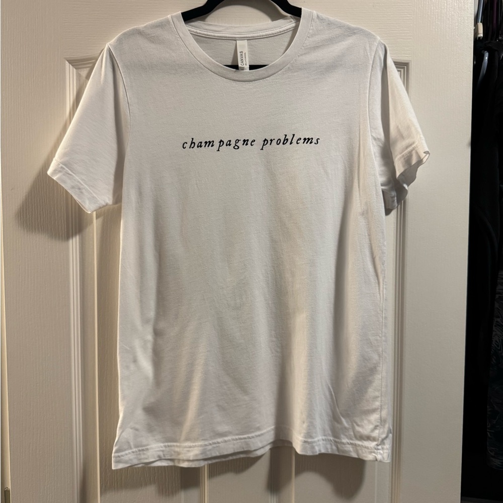 Taylor Swift - Unofficial “Champagne Problems” Graphic Tee, wore and washed once